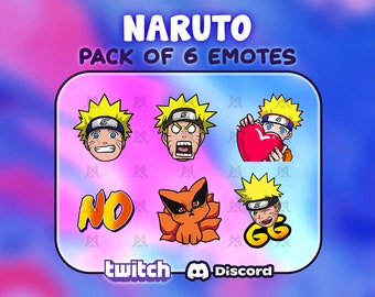 Naruto Emoji Etsy