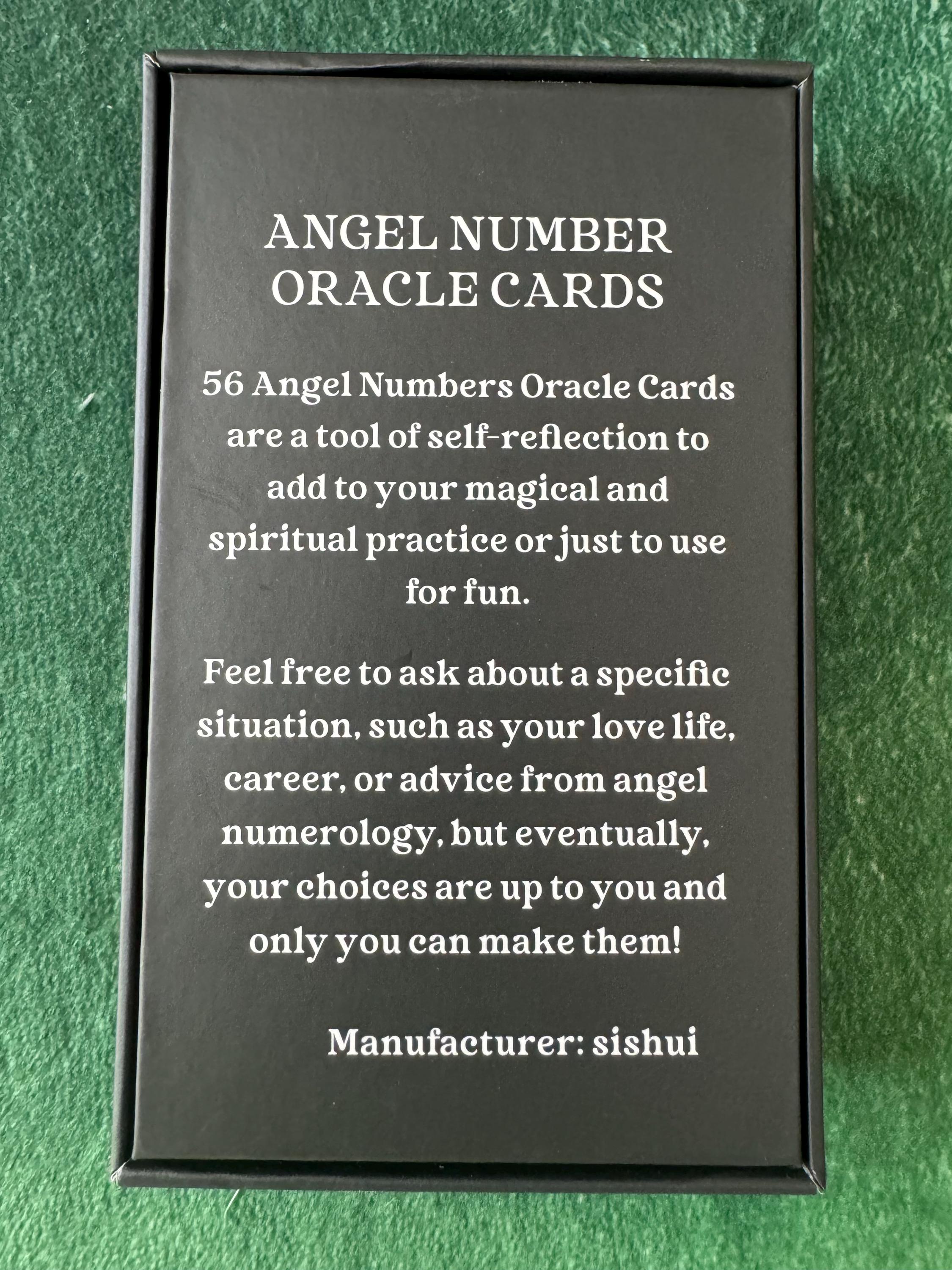 Angel Number Oracle Cards - Etsy
