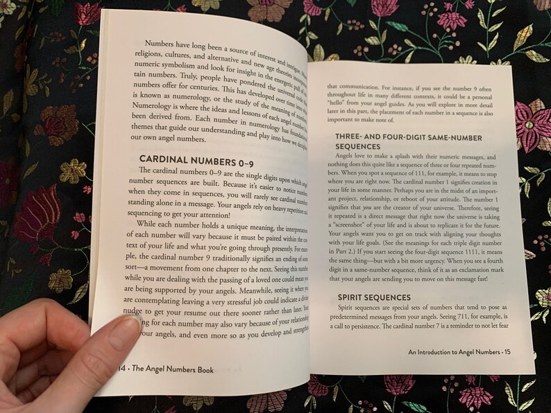 The Angel Numbers Book Etsy
