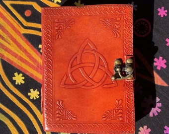 Triquetra Leather Journal 5x7