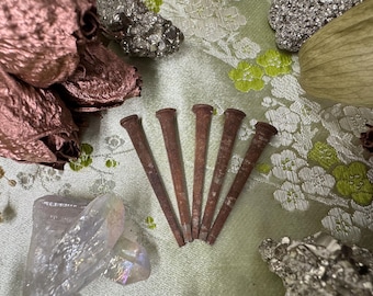 18th Century Iron Square cut Coffin Nails