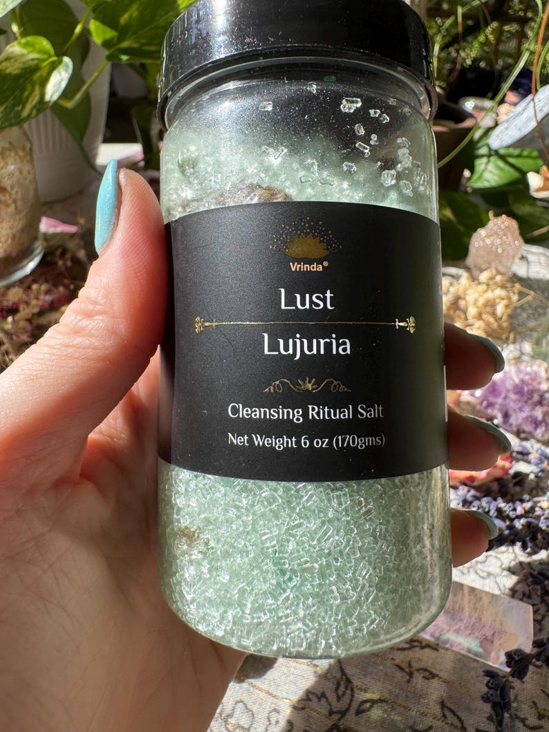 Lust Ritual Salt 6 Oz - Etsy
