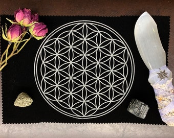 Flower of Life Sacred Geometry Crystal Grid
