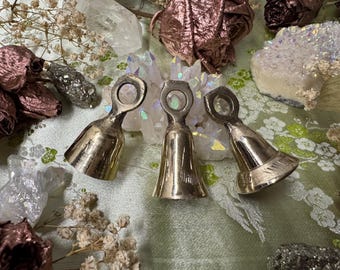 Mini Brass Altar Bells (set of 3)