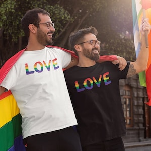 Gay Pride Shirt, LGBTQ Shirt, Rainbow shirt, LGBT Pride, Gay Pride Clothing, Love, Rainbow Pride Shirt, Pride Shirt, Equality Shirt