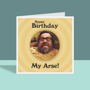 Tarjeta de felicitación de cumpleaños divertida inspirada en Jim Royal, feliz cumpleaños, para él y para ella, tamaño A6