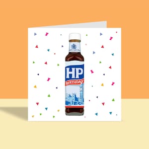 Inspiré de la sauce HP - Carte d'anniversaire amusante | Carte de voeux, joyeux anniversaire, pour lui pour elle, A6