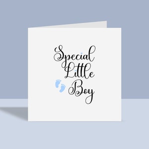 Nouveau bébé - Carte de voeux | Carte de naissance/baptême
