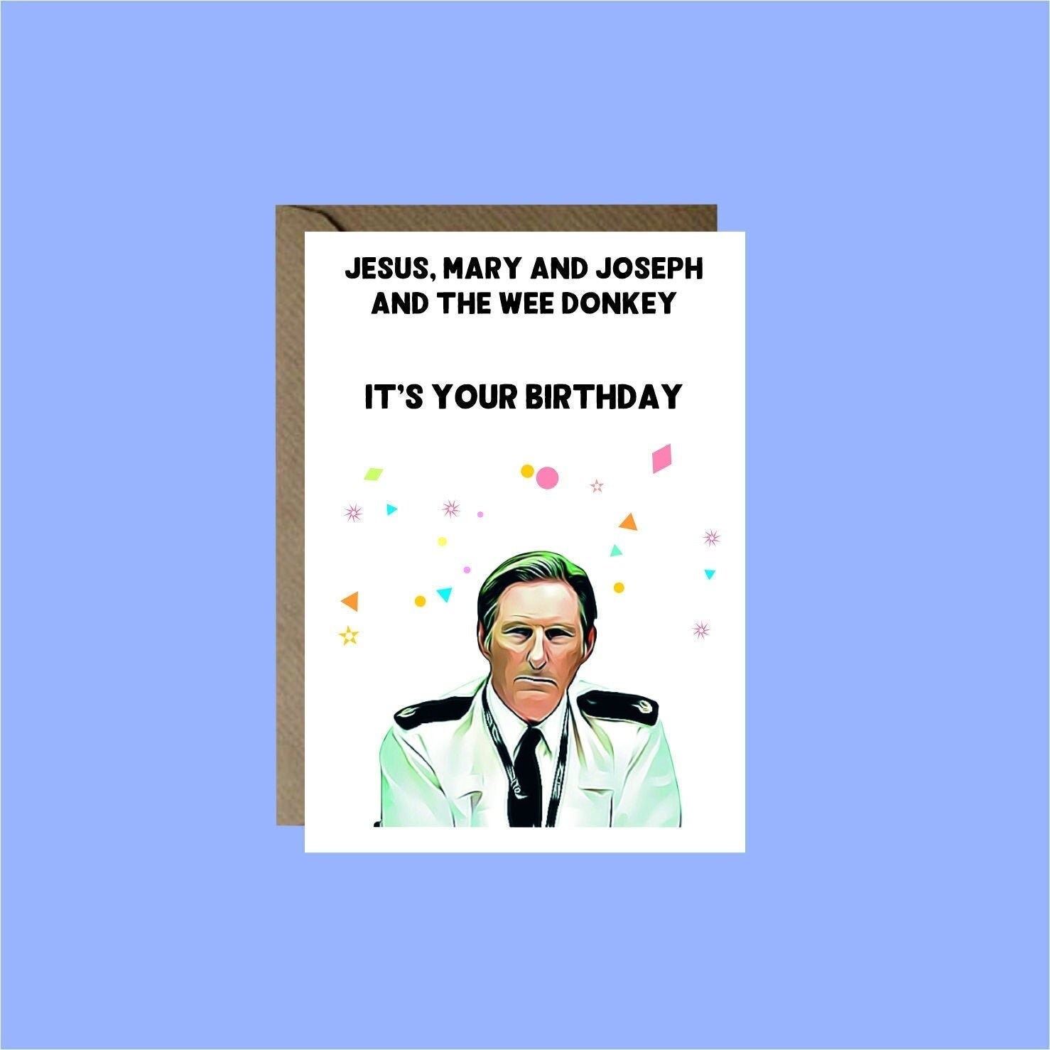 Line of Duty Inspired Greeting Card Happy Birthday For | Etsy