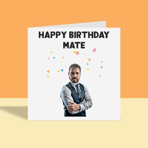 Tarjeta de felicitación inspirada en Line of Duty / Steve Arnott / Feliz cumpleaños, para él y para ella, tamaño A6