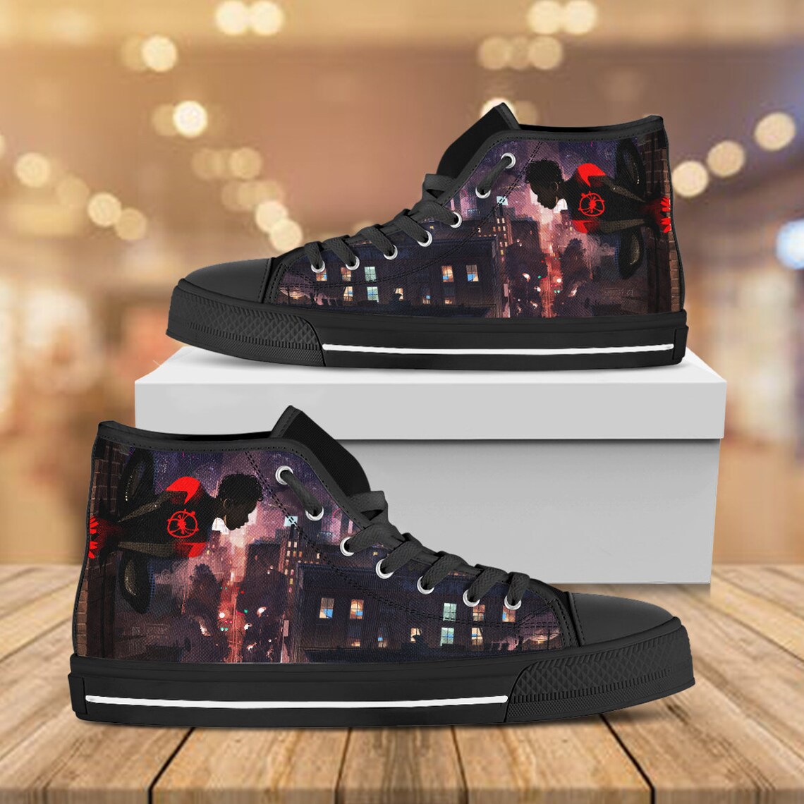 shoes from into the spider verse
