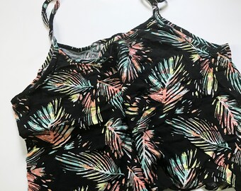 Premium Vector | A black shirt with a palm tree on it