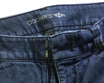 Vintage Medium Blue Rinse Docker's Bootcut Jeans