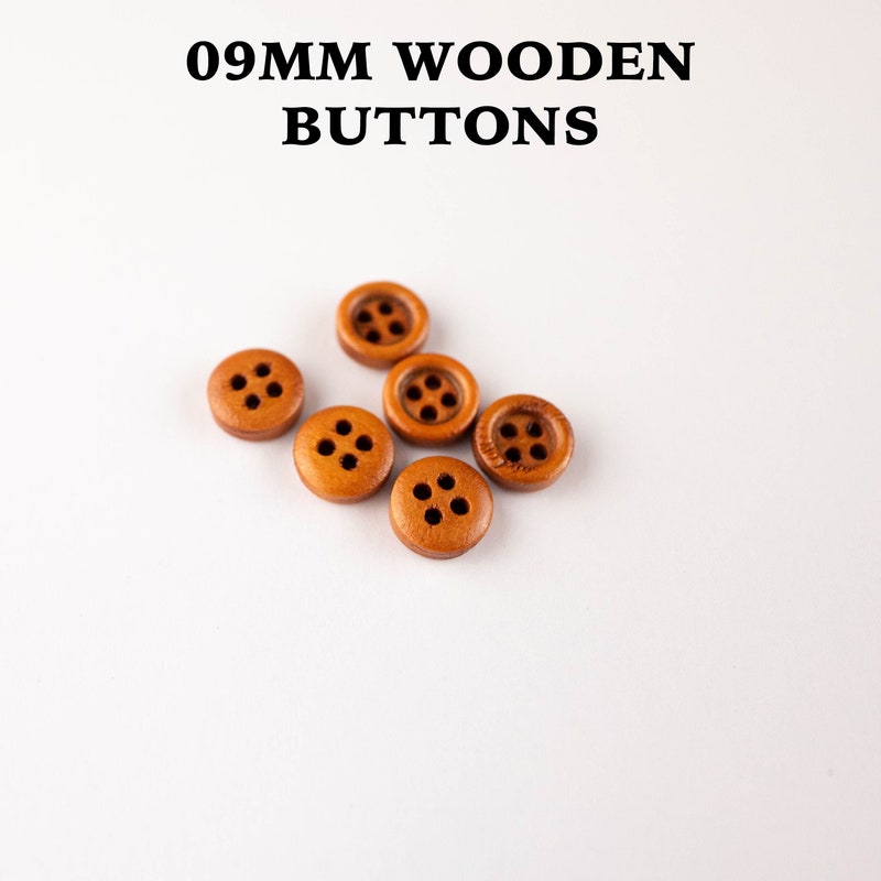 Wood Buttons - Etsy