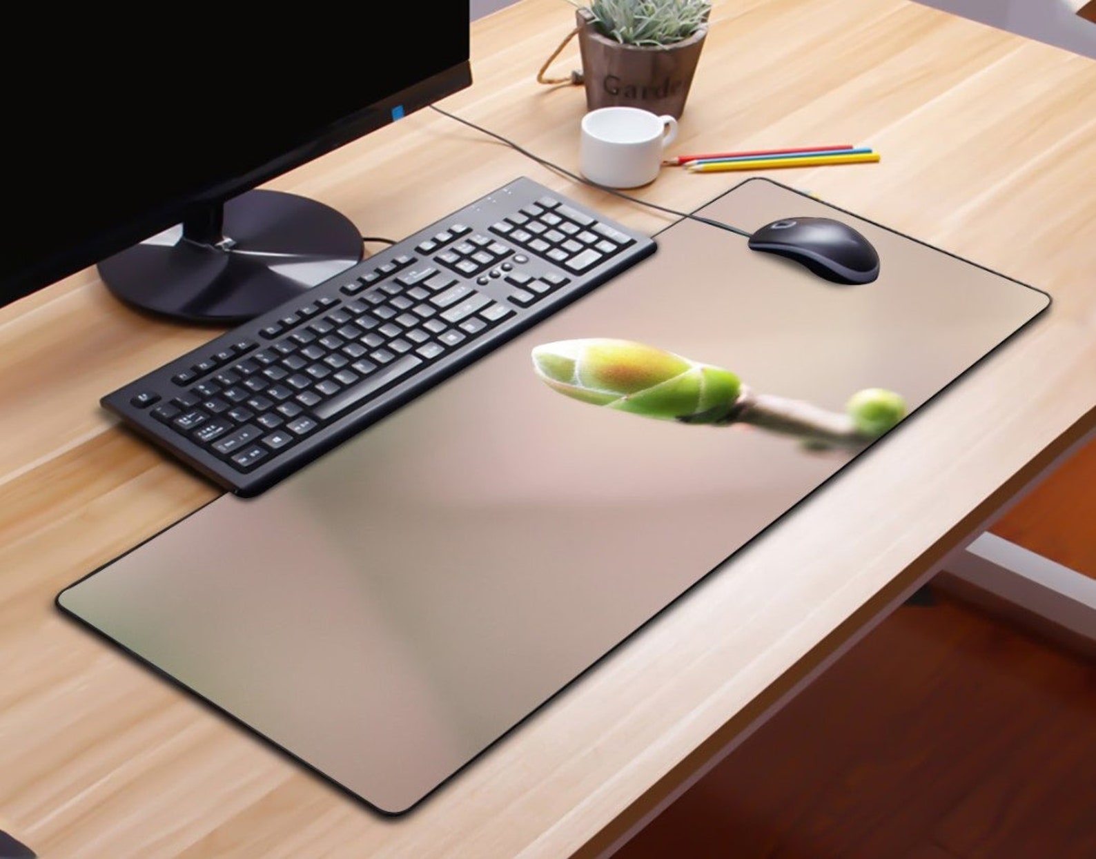 Mouse Pad Green x 19216 Desk Mat PC Computer Gaming Mouse Pad Etsy