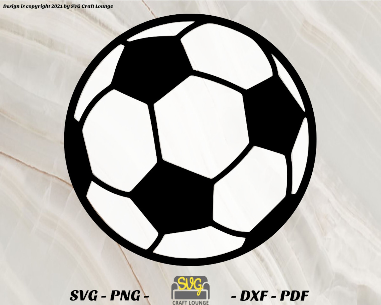 Football Ball Stencil SVG Cutting File Digital Download File Etsy Israel