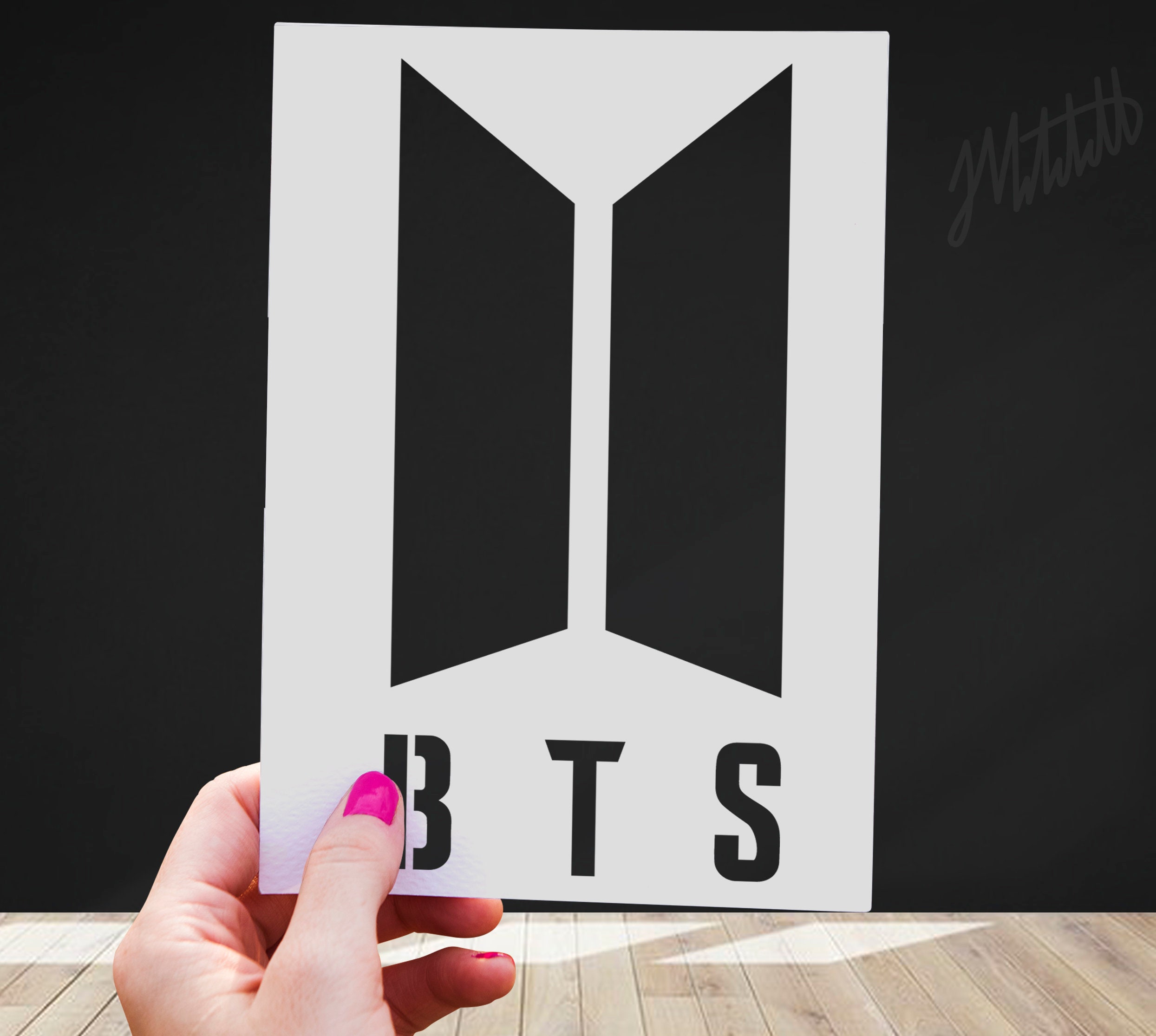 Band Logo Stencils A3 Reusable 190 Micron Mylar Etsy