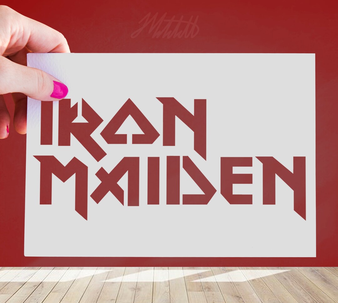 Band Logo Stencils A3 Reusable 190 Micron Mylar Etsy