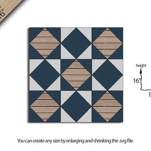 Glowforge cut files, Laser cutting files, Glowforge projects, Barn Quilt Laser cut file, Laser svg file, Wood quilt svg, Laser cut quilt, 27