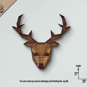 farmhouse wall decor - deer svg files