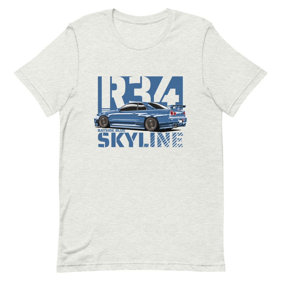 Nissan GTR R34 Skyline TShirt Etsy