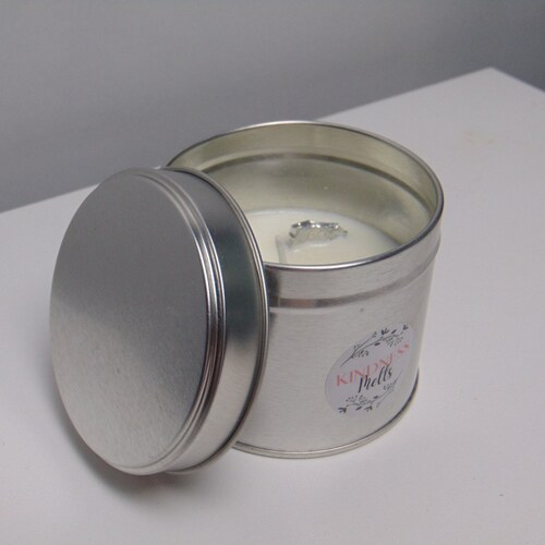 Jewellery Surprise Tin Candle Perfect Gift for Friends Fast Etsy