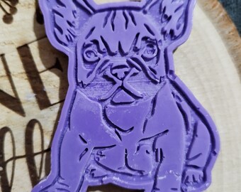 Scented Dog Wax Melt, Bulldog, Soy Wax, Choice of Colour and Scent, Perfect for gift, Highly Scented Wax, Easter gift, Dog Themed gift