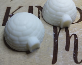 Scented Christmas Igloo Wax Melts, Soy Wax, Choice of Colour and Scent, Perfect for xmas, Highly Scented Wax, Christmas Wax Melts