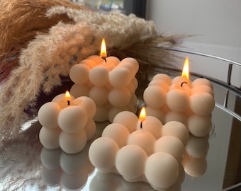 Big, Medium, Baby & Flat Bubble Soy Candle Set