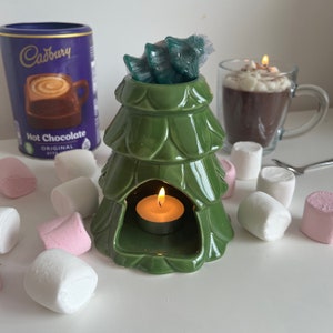 Christmas Tree Wax Burner | Christmas Burner | Christmas tree wax burner with Christmas tree melt