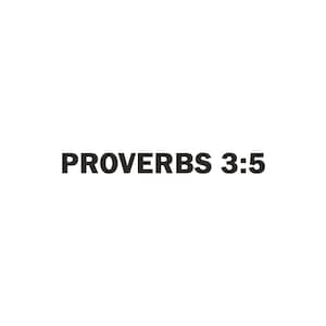 Proverbs 3:5