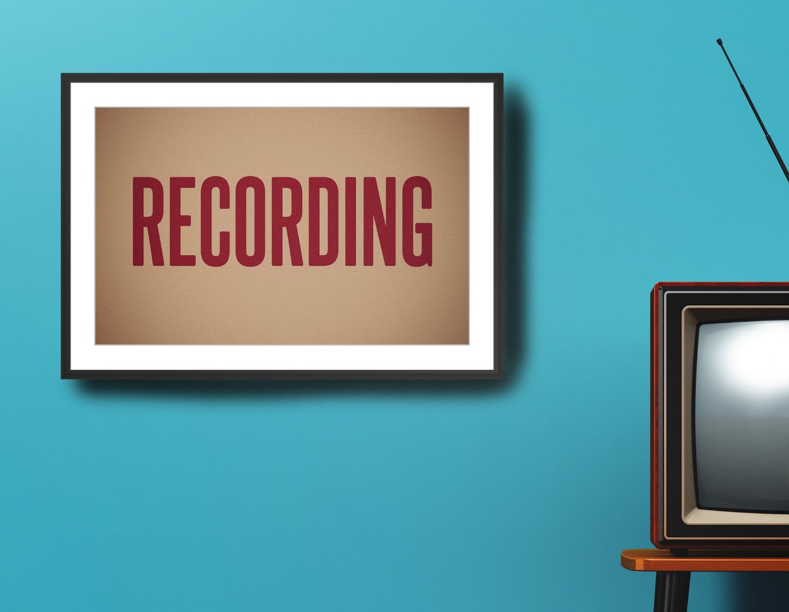 Vintage Style Recording Studio Sign Recording Studio Gift Etsy
