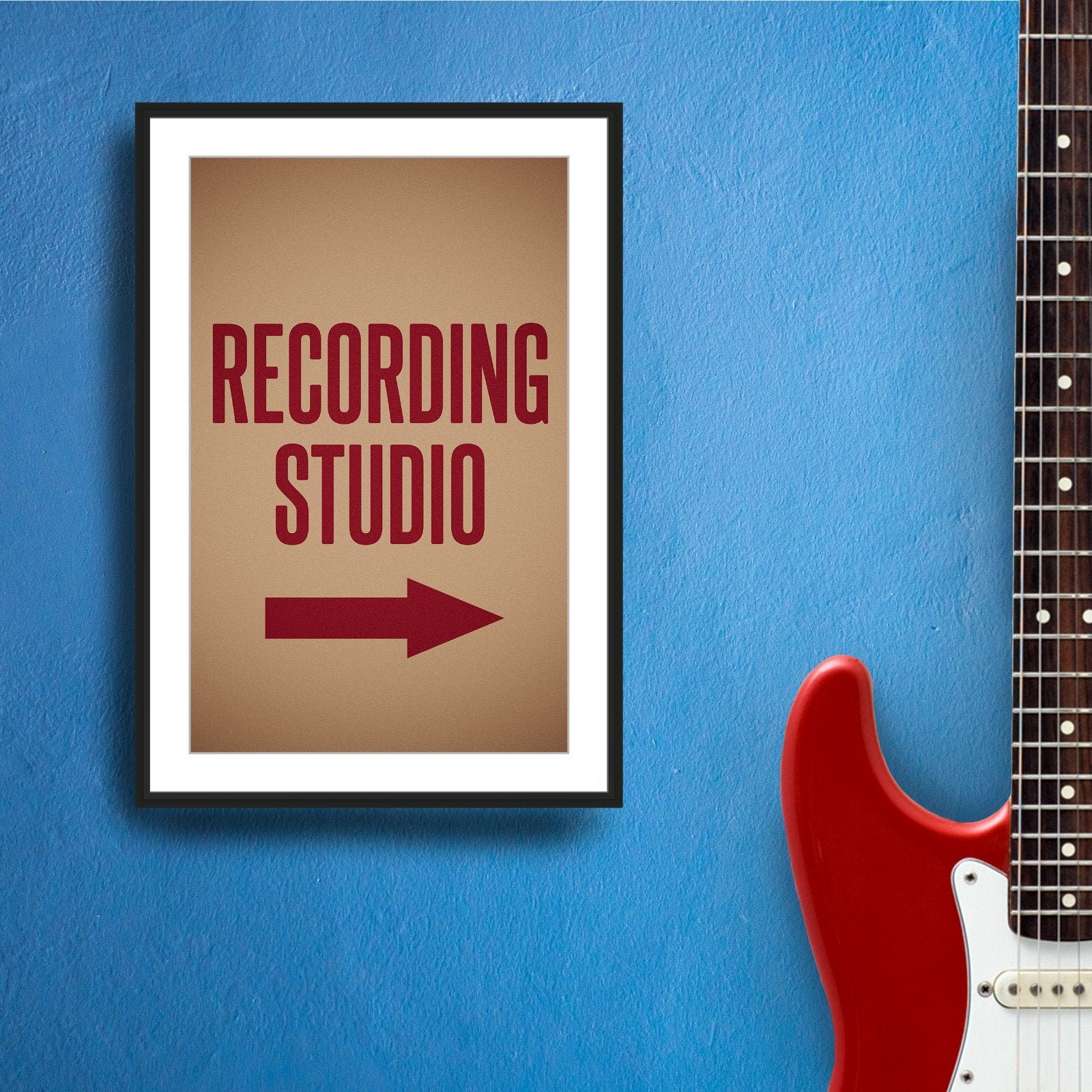 Vintage Style Recording Studio Sign Recording Studio Gift Etsy