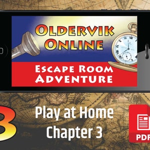 Oldervik Online, Escape Room Game: Chapter 3 - On Course for Kantawe | A Printable Escape Room Puzzle Game | Online Escape Room | Family Fun