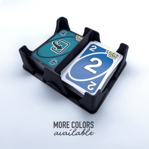 Uno, boîte à cartes, boîte à cartes avec couvercle, cartes de jeu, organisateur de jeu, impression 3D, impression 3D, jouets