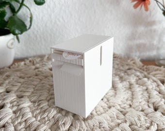 Pegatinas, dispensador de pegatinas, impresión 3D, pegatinas de agradecimiento