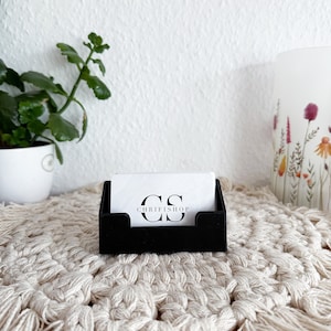 Visitenkarten, Visitenkartenhalter, Kartenhalter, Namenskärtchen,  Businesscard, Businesscard Stand, 3D Print, 3D Druck