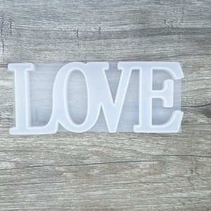 LOVE Silikonform Harz, Resin Mold