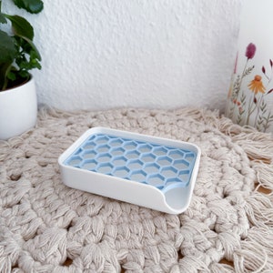 Soap dish, various colors, soap tray, soap plate, 3D print, 3D print, for shower or sink