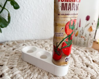 Tubenhalter Für Kühlschrank - Weißer Organizer Für Bis Zu 8 Standardtuben