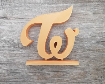 Twice Logo Standee 3d Print Etsy