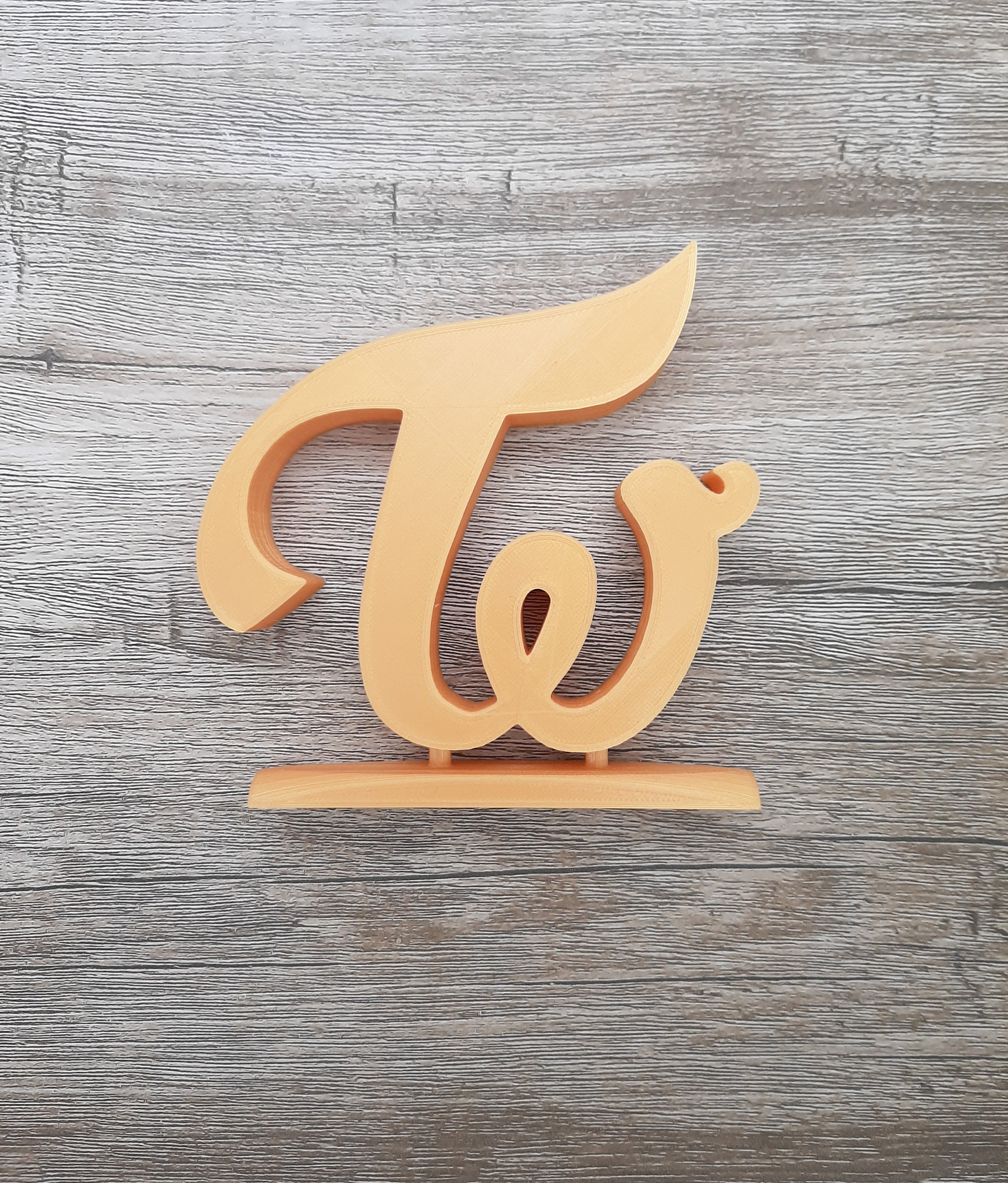 Twice Logo Standee 3d Print Etsy