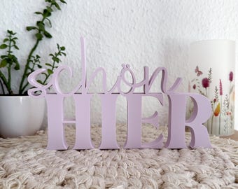 Beautiful decor, lettering decor, minimalist decor, 3D print, 3D decor line art, 3D decoration, home decor, gift idea