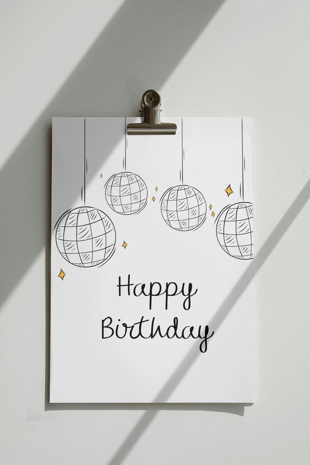 24 Stück Discokugel-Kuchenaufsätze, Inkl. „Happy Birthday“ – Retro-Disco-Deko Für Motto-Partys