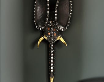 African Babanki Elephant Mask 16 – African Wood Wall Art
