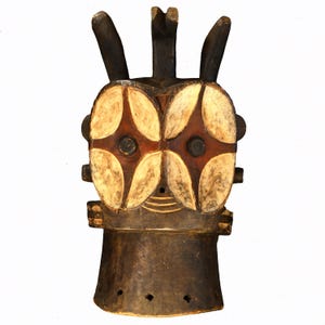 African Bembe Mask 6 - Great on a Wall or Shelf