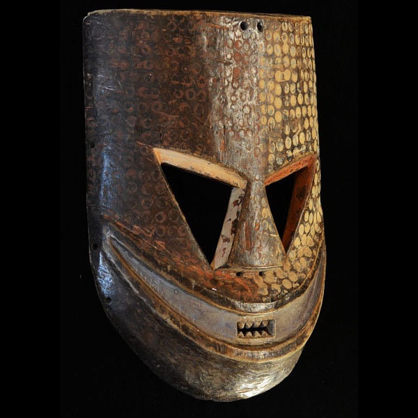 African Kuba Mask 55 Etsy
