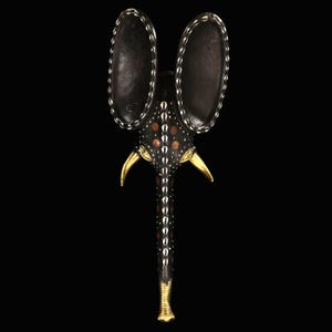 African Babanki Elephant Mask 16