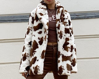 Women Winter Autumn Wind Coat Cardigan Leopard Print Long Coat Jacket Outwear Women Winter Autumn Wind Coat Cardigan Leopard Print Long Coat Jacket Outwear