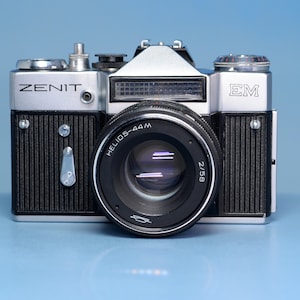Zenit EM Chrome Finish SLR Camera